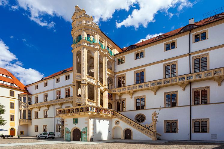 Großer Wendelstein im Schloss Hartenfels © Landkreis Elbe-Elster