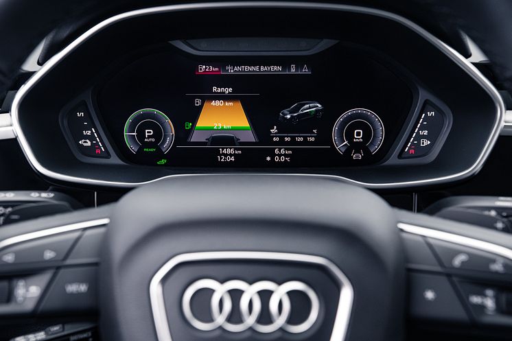 Audi Q3 TFSI e specielle plug-in-hybrid-funktioner