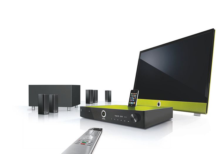 Europas bedste Home Entertainment System kommer fra Loewe. Connect ID 46 med Home Cinema Set 5.1