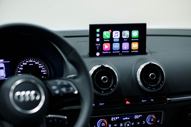 Audi smartphone interface