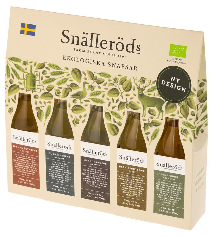 Snälleröds Ekologiska Snapsar_Ny Design