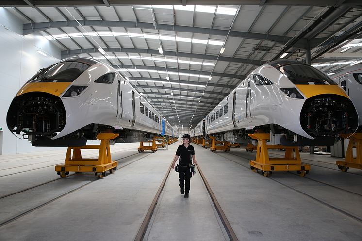 Building trains in the North East 