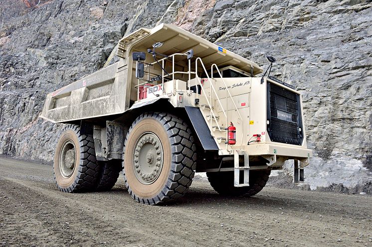 Terex Trucks TR100 - Boliden, Gällivare 2