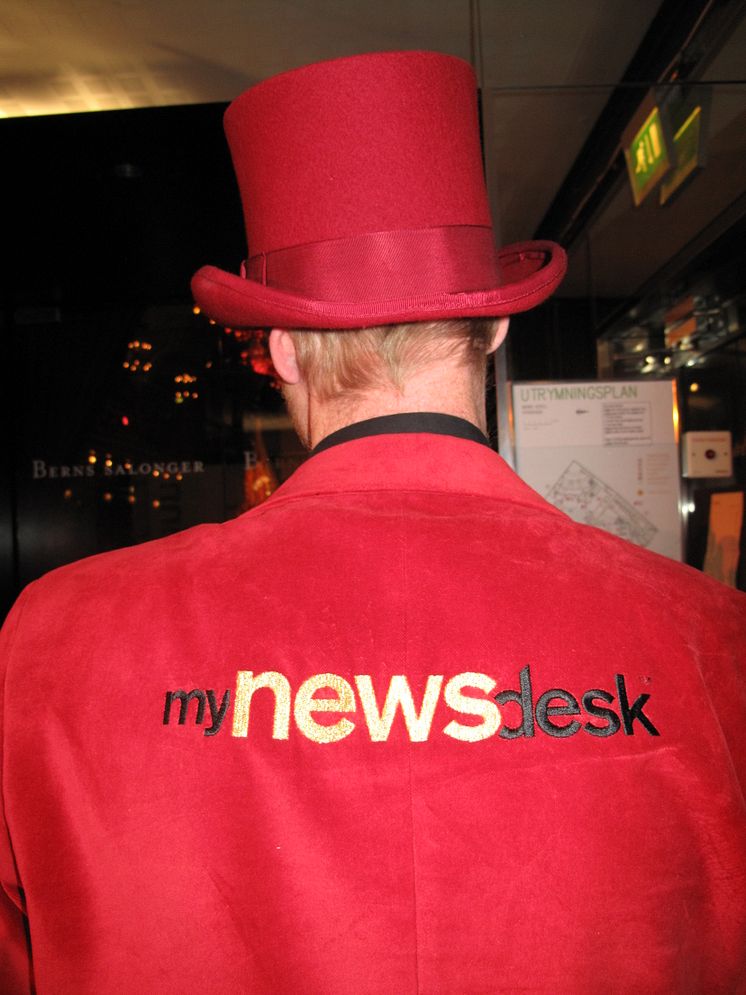 Av med hatten för MyNewsdesk!