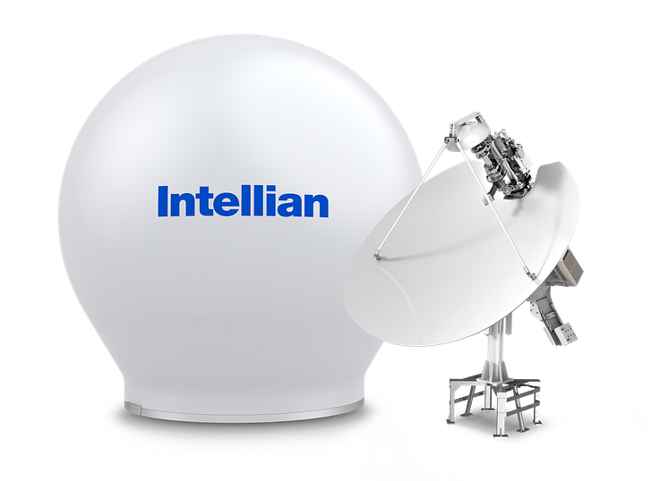 Intellian's next-generation v240MT Gen-II tri-band antenna