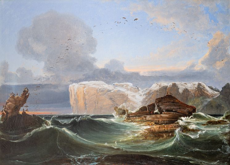 Peder Balke - Nordkapp - 1845