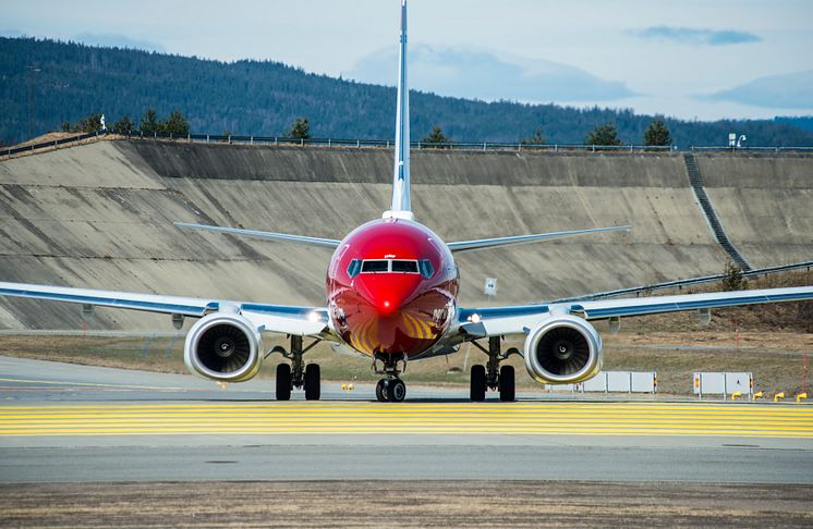 Norwegian-fly i Oslo