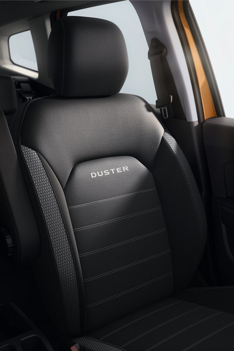 Nya Dacia Duster säten