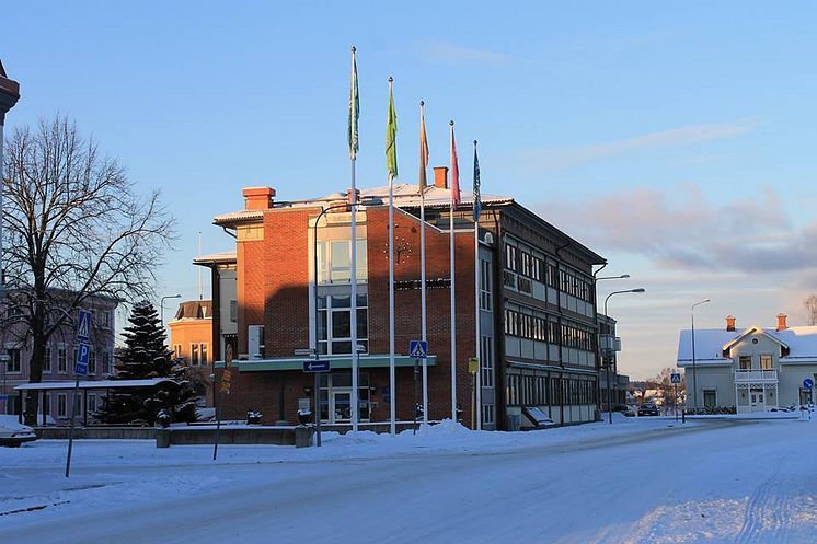 20xx Kommunhuset, snö, foto Henric Willman