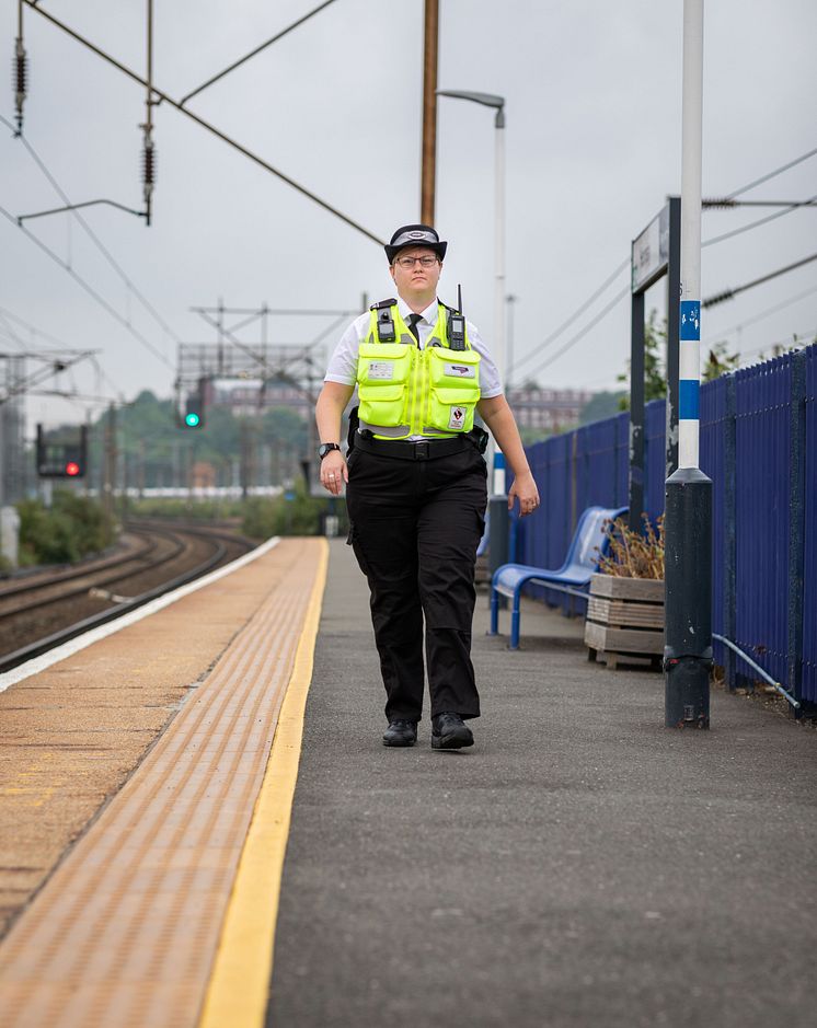 Rail enforcement team leader