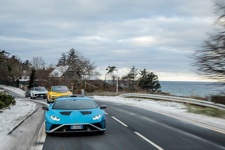 Lamborghini Winter Drive 2022