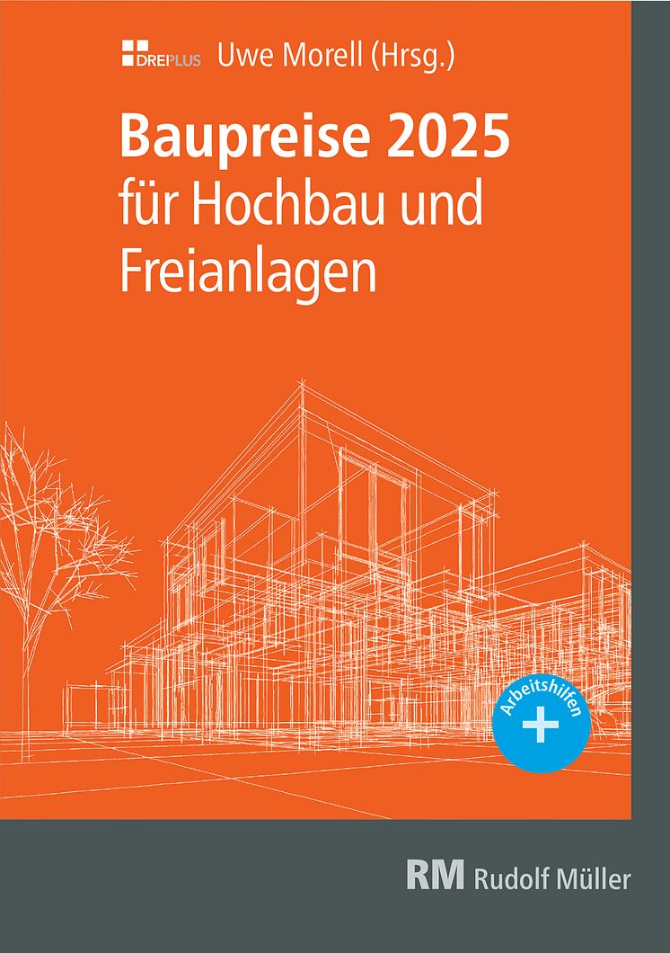 Baupreise für Hochbau und Freianlagen 2025 (2D/tif)