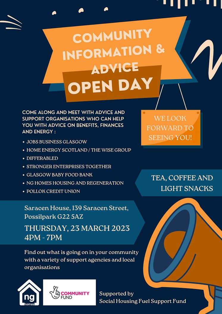 Community Open Day 23.3.23