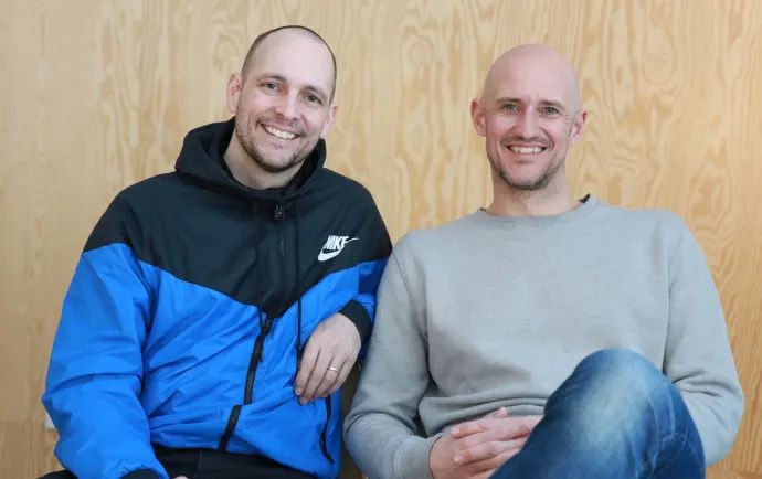 Simon Dahl and Mikael Östberg, founders Memotus