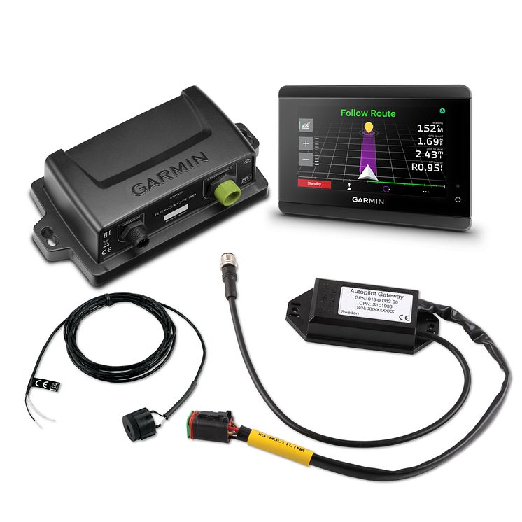 Garmin_GHC 50_im Bundle mit Reactor 40 Hydraulic Autopilot (c) Garmin Deutschland GmbH