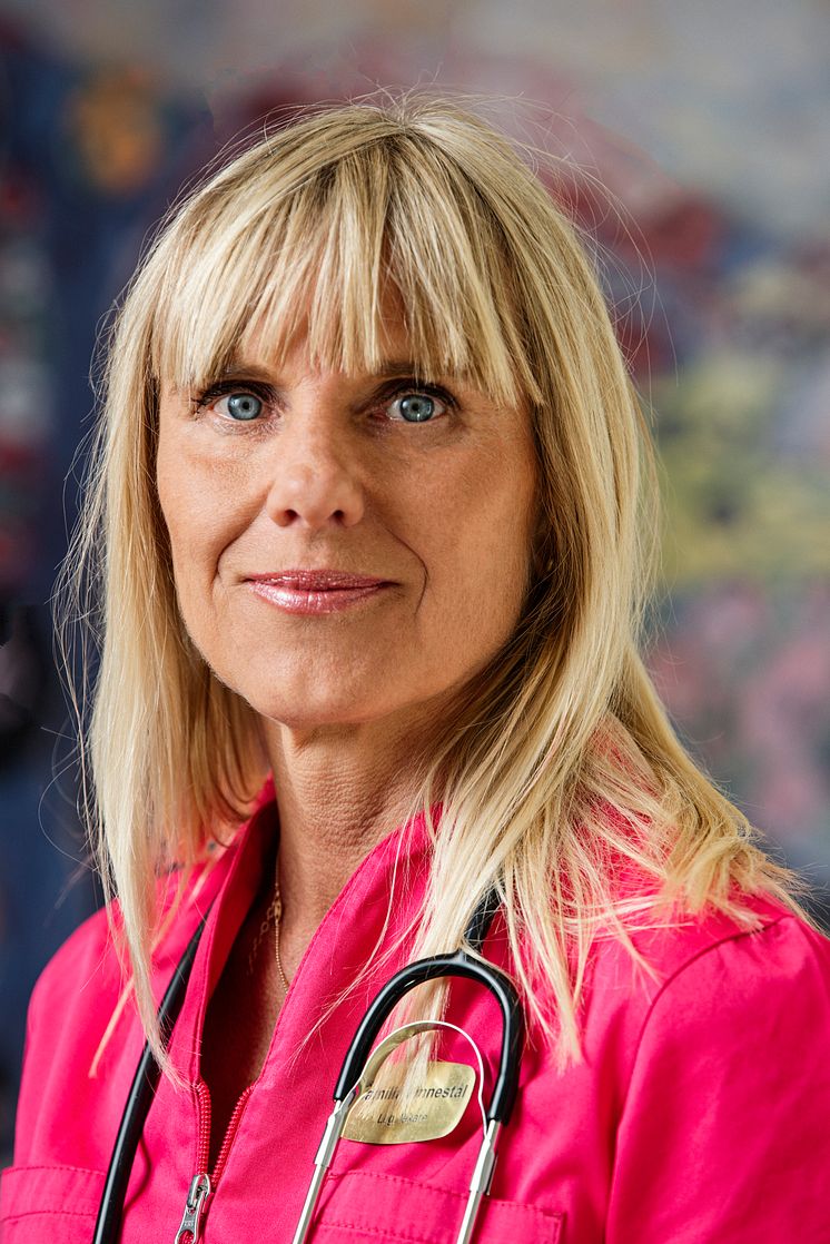 Camilla Ling Jinnestål, specialist i allmänmedicin och verksamhetschef, Läkargruppen Landskrona.