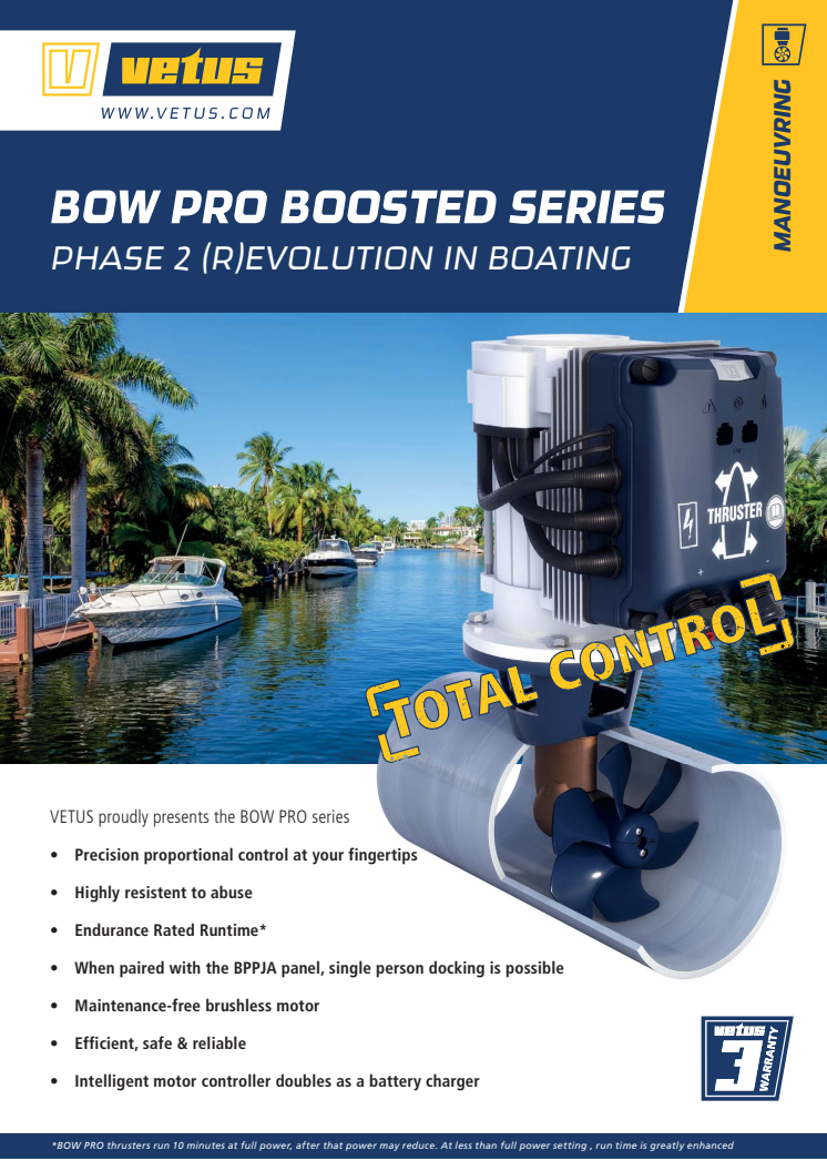 BOW PRO Boosted leaflet