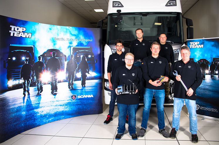 Das Top Team von Scania München-Oberschleißheim