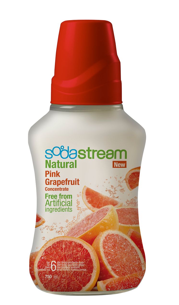 SodaStream Natural Pink Grapefruit