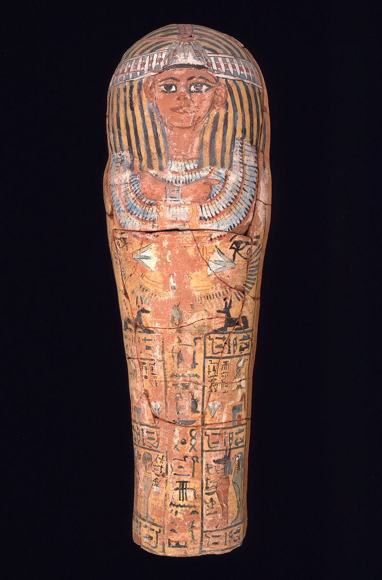 Egyptian ceramic child sarcophagus