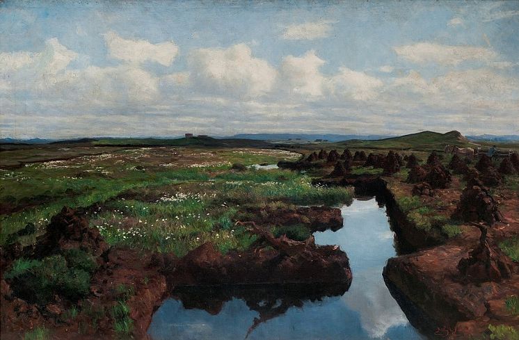 Kitty Kielland: Torvmyr på Jæren (1897)