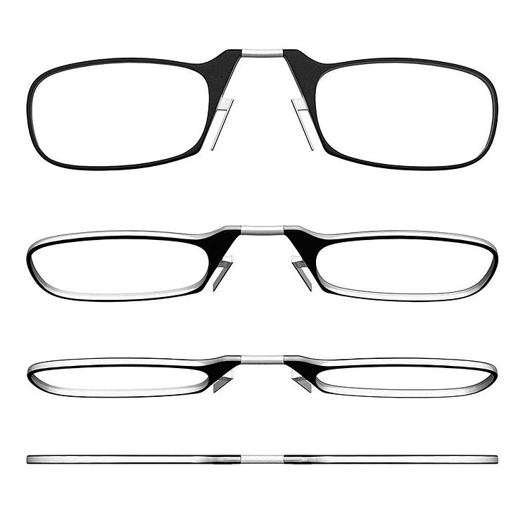 Hopfällbara läsglasögon, ThinOptics