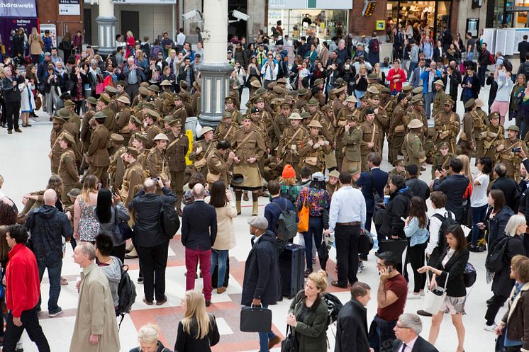 Jeremy Deller and Rufus Norris, We're here because we're here, 2016