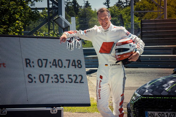 Frank Stippler fra Audi Sport og rekord-tiden fra Nürburgring Nordsløjfen