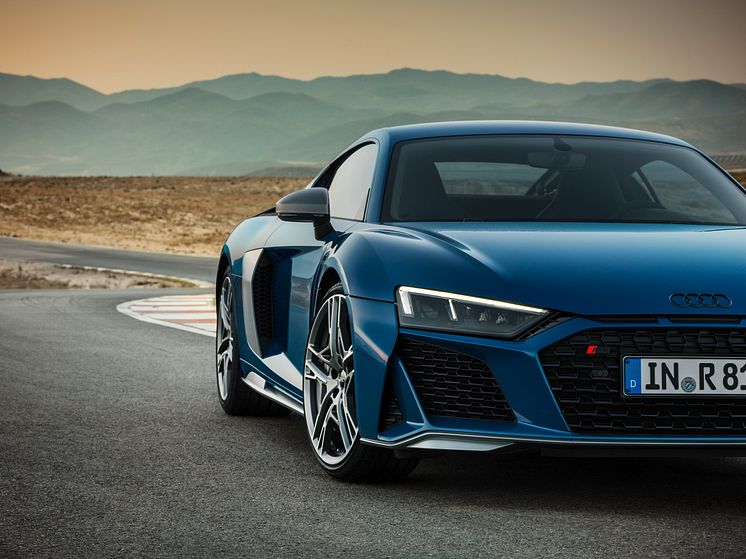 Audi R8 Coupé V10 (Ascariblå)