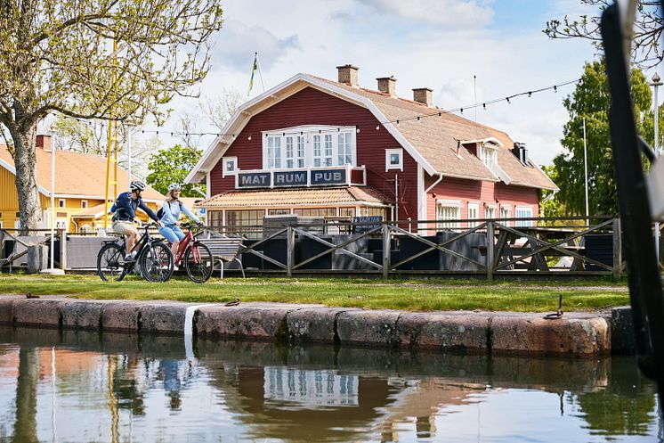 Göta kanal Norrqvarn Foto  Jonas Ingman/westweden.com. 2jpg