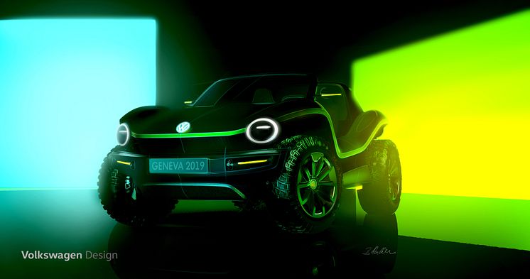 Beach buggy konceptbil har verdenspremiere på Genève Motor Show