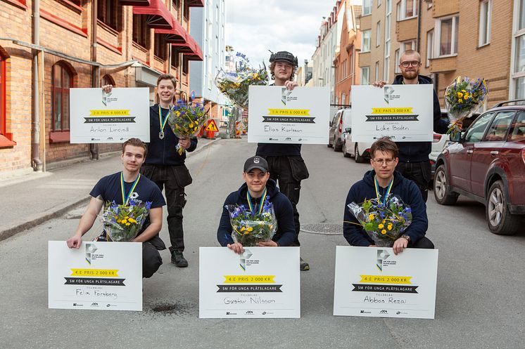 SM-guld i plåtslageri till Elias Karlsson från Falun