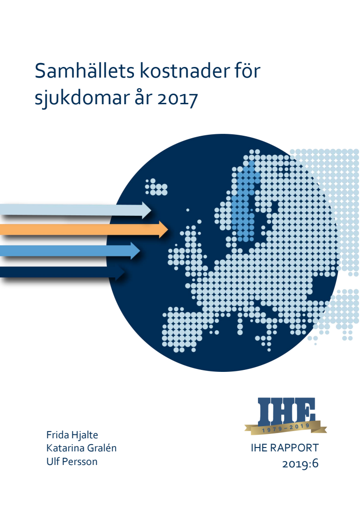 Samhällets kostnader för sjukdomar år 2017