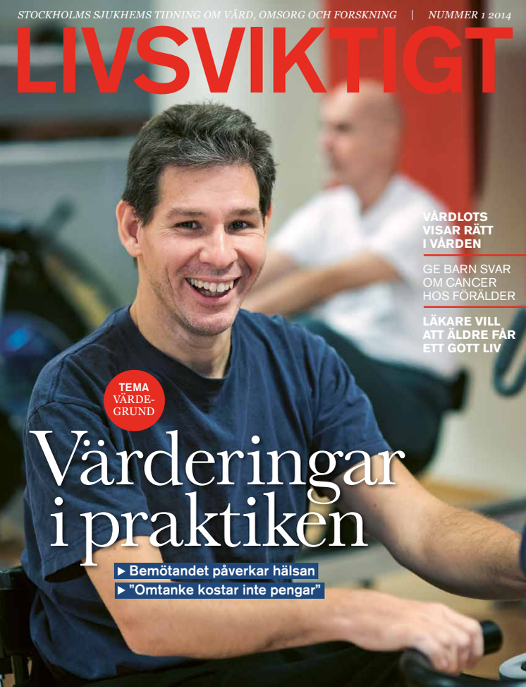 Tidningen Livsviktigt, nummer 1 2014