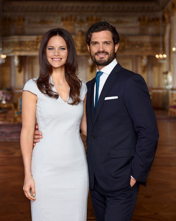 Prins Carl Philip och fröken Sofia Hellqvist