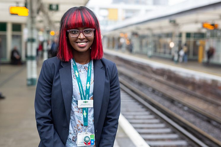 Ramla Abshir-Slevin, Apprentice Station Manager with GTR