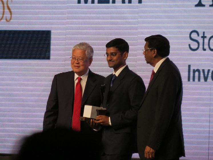 Most promising journalist of the year merit award