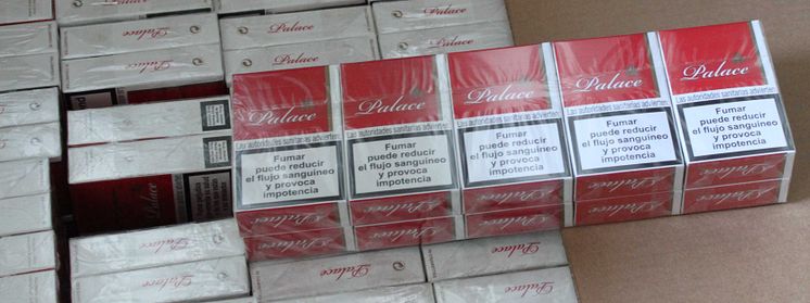 Op Incuse Palace cigarettes seized by HMRC in Manchester