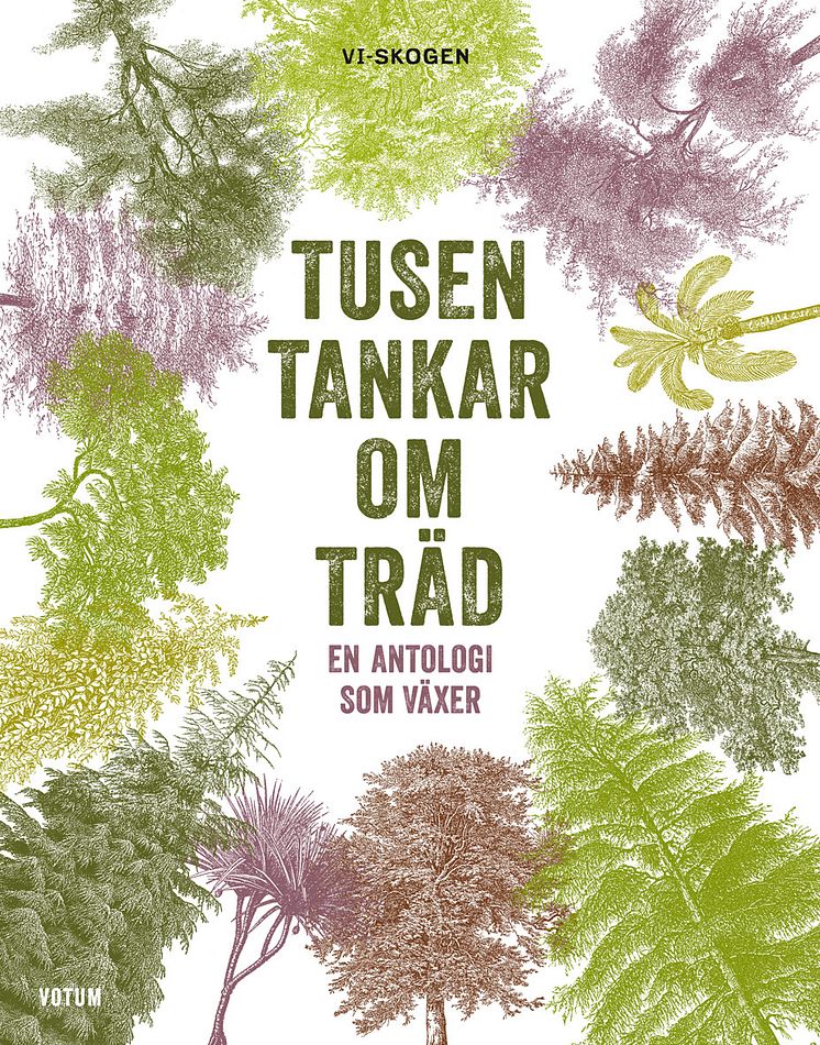 Omslag Tusen tankar om träd