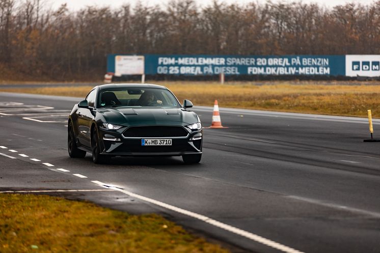 Ford Mustang Bullitt på Sjællandsringen