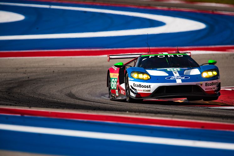 No.66 Ford GT at COTA 2016