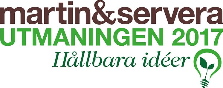 Logotype Martin & Servera Utmaningen 2017