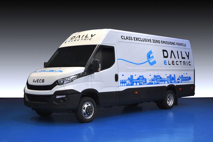 Ny Daily Electric er et 100% elektrisk nul-emissions-køretøj