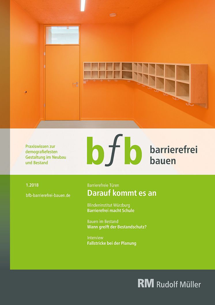 bfb barrierefrei bauen 1-2018