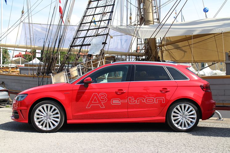Audi A3 e-tron Briggen Tre Kronor