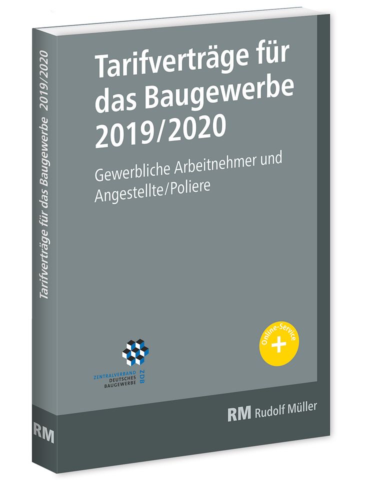 Tarifverträge für das Baugewerbe 2019/2020 (3D/tif)