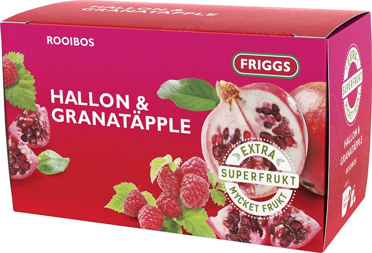 Friggs Superfrukt Hallon & Granatäpple