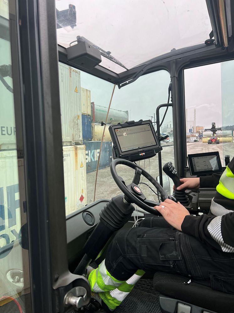 Jula Logistics Truckförarvy