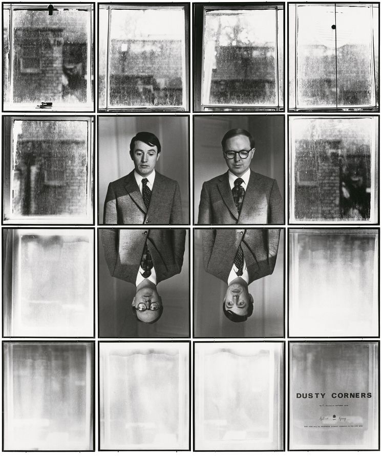 Gilbert & George, DUSTY CORNERS 13, 1975