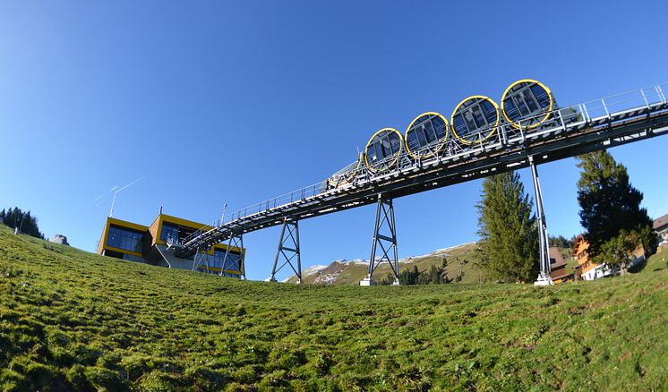 Neue Standseilbahn Schwyz Stoos 